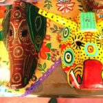 Masques et statues sculptés en bois - Tienda Esquipulas