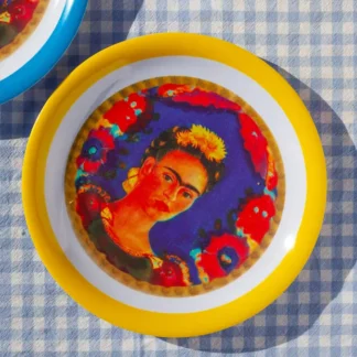 Assiette Frida jaune - Tienda Esquipulas