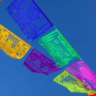 Papel picado fête morts () - Tienda Esquipulas
