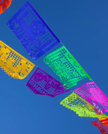 Papel picado fête morts () - Tienda Esquipulas