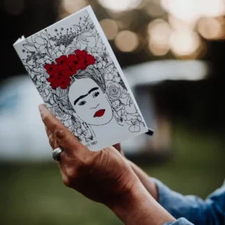 Floral Frida notebook () - Tienda Esquipulas