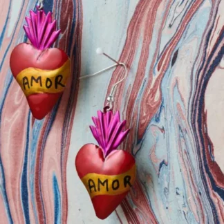 Love earrings - Tienda Esquipulas