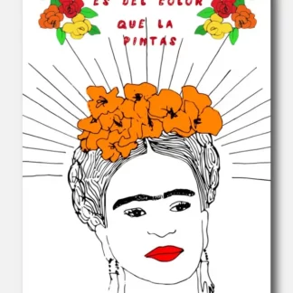 Frida postcard () - Tienda Esquipulas