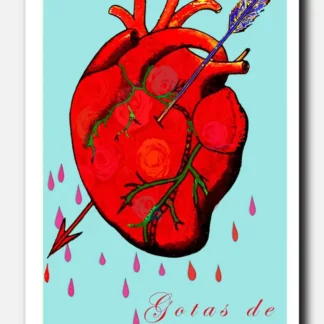 Love Drops postcard () - Tienda Esquipulas
