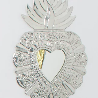 Miroir Alegría argenté () - Tienda Esquipulas