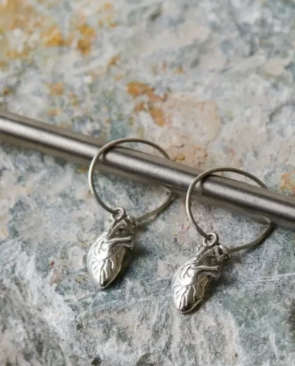 B O argent coeur anatomique petit () - Tienda Esquipulas