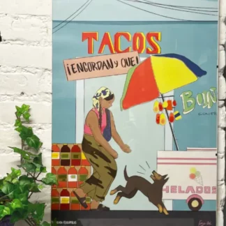Poster pleasure of eating - Tienda Esquipulas