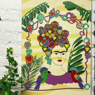Frida's garden poster () - Tienda Esquipulas
