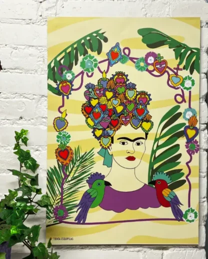 Frida's garden poster () - Tienda Esquipulas