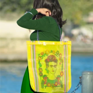 Red Frida tote bag - Tienda Esquipulas