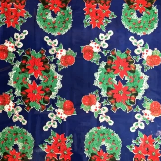 Toile cirée noël bleu - Tienda Esquipulas