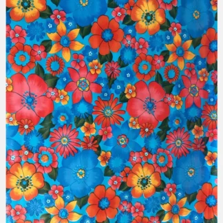 Toile cirée mexicaine lluvia flores - Tienda Esquipulas