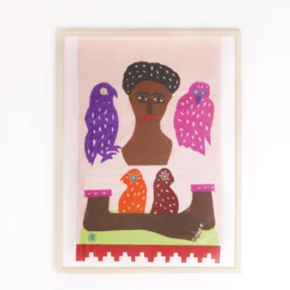 Poster ajouré Frida pêche () - Tienda Esquipulas