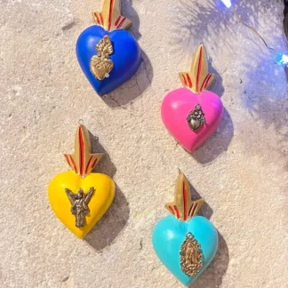 Milagros mini heart set () - Tienda Esquipulas