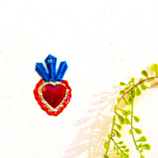 Mini coeur trifolié (Coeur ex voto) - Tienda Esquipulas