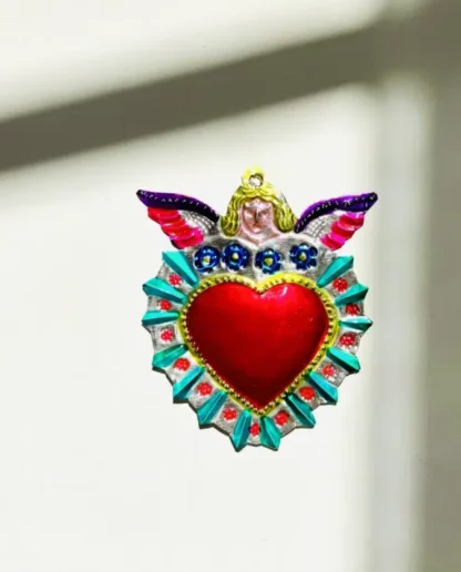 Coeur ex-voto ange (Coeur ex voto ange) - Tienda Esquipulas