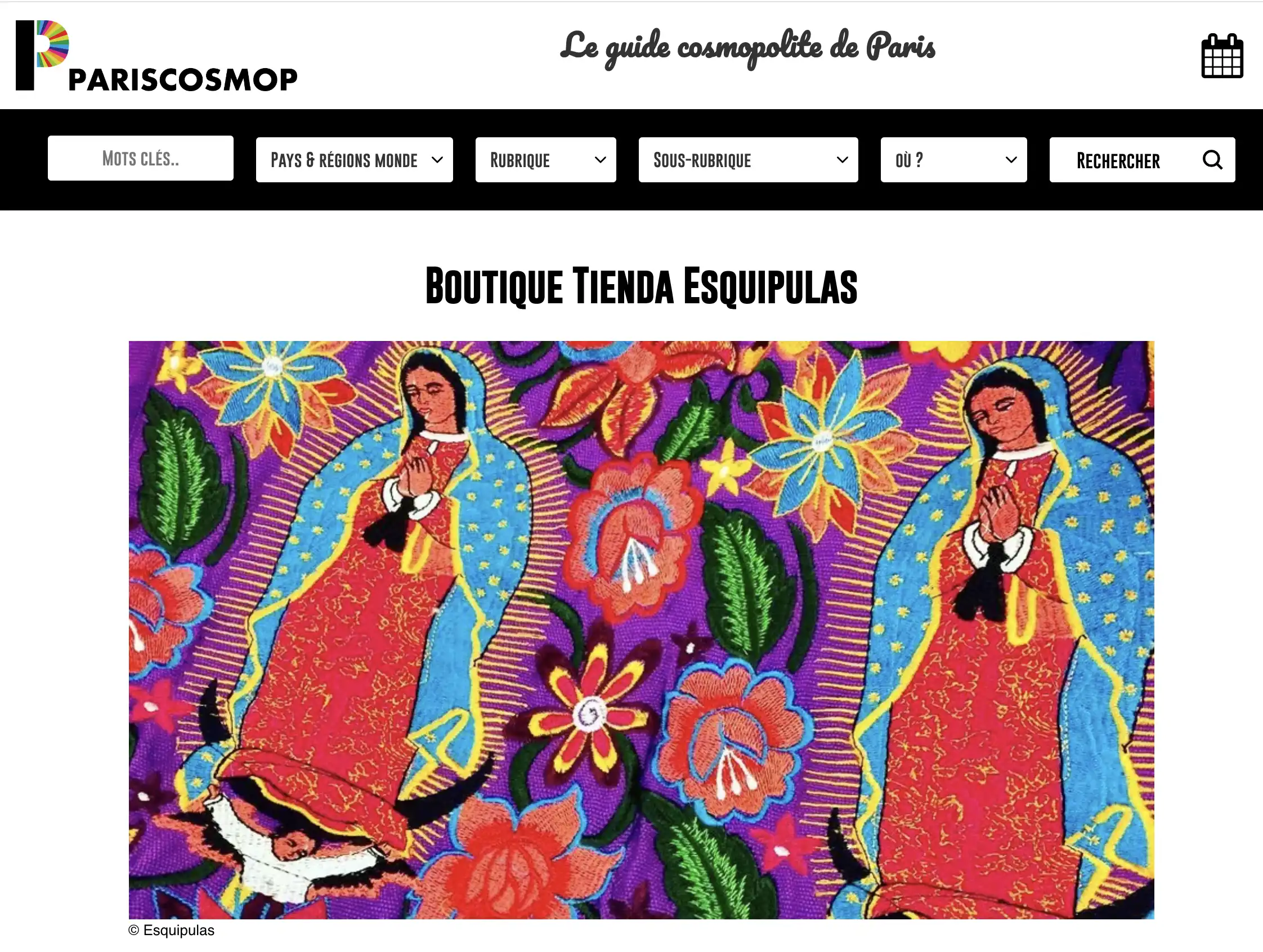 Pariscosmop - Tienda Esquipulas