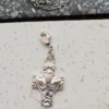 Silver cross charm () - Tienda Esquipulas