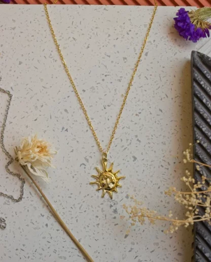 Sun rays necklace - Image 2
