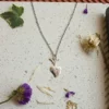 Engraved heart necklace () - Tienda Esquipulas