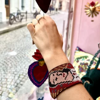 Red virgin bracelet - Tienda Esquipulas