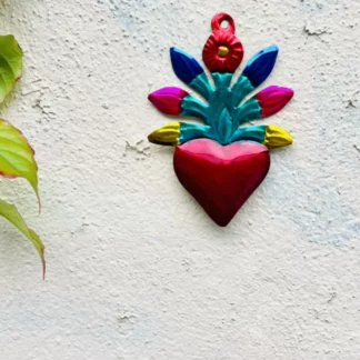 Branch flame heart