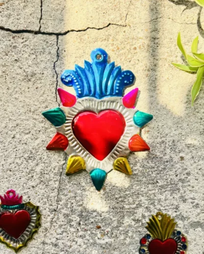 Starry ex-voto heart