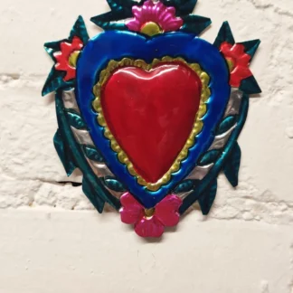Coeur feuilles et rameaux (Coeur ex voto) - Tienda Esquipulas