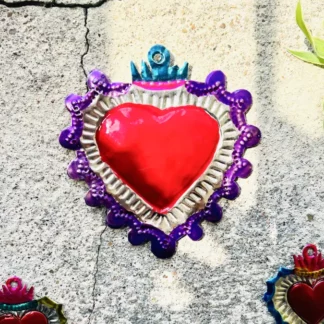 Coeur ex voto vagues (Coeur ex voto) - Tienda Esquipulas
