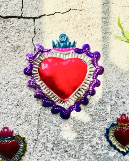 Coeur ex voto vagues (Coeur ex voto) - Tienda Esquipulas
