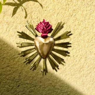 Coeur sacré solaire (Coeur ex voto) - Tienda Esquipulas