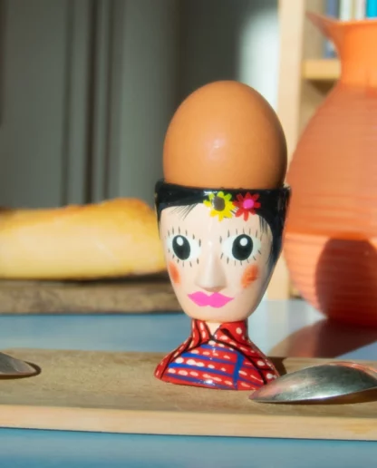 Mayan woman egg cup (Coquetier) - Tienda Esquipulas