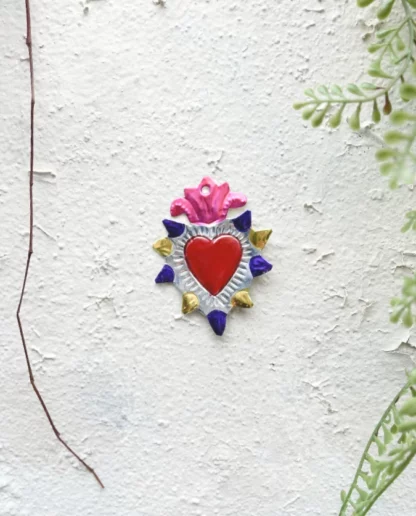 Ex-voto star heart