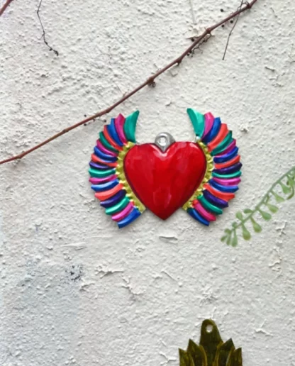Coeur ex-voto ailé (Coeur ex voto) - Tienda Esquipulas