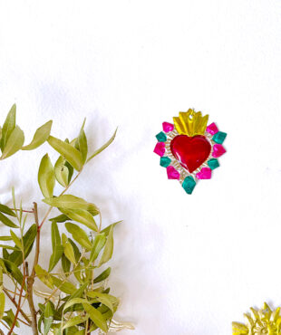 Coeur ex-voto petits coeurs (Coeur ex voto) - Tienda Esquipulas