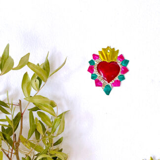 Coeur ex-voto petits coeurs (Coeur ex voto) - Tienda Esquipulas