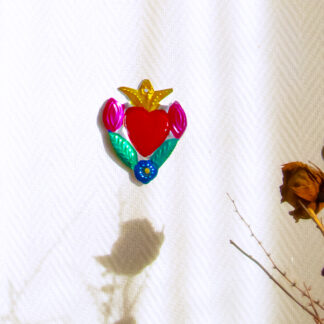 Bucolic ex-voto heart
