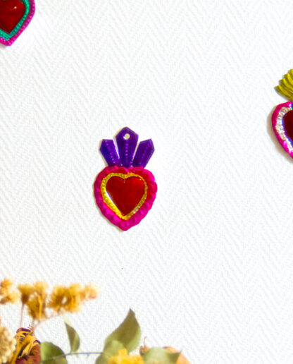Ex-voto flames heart