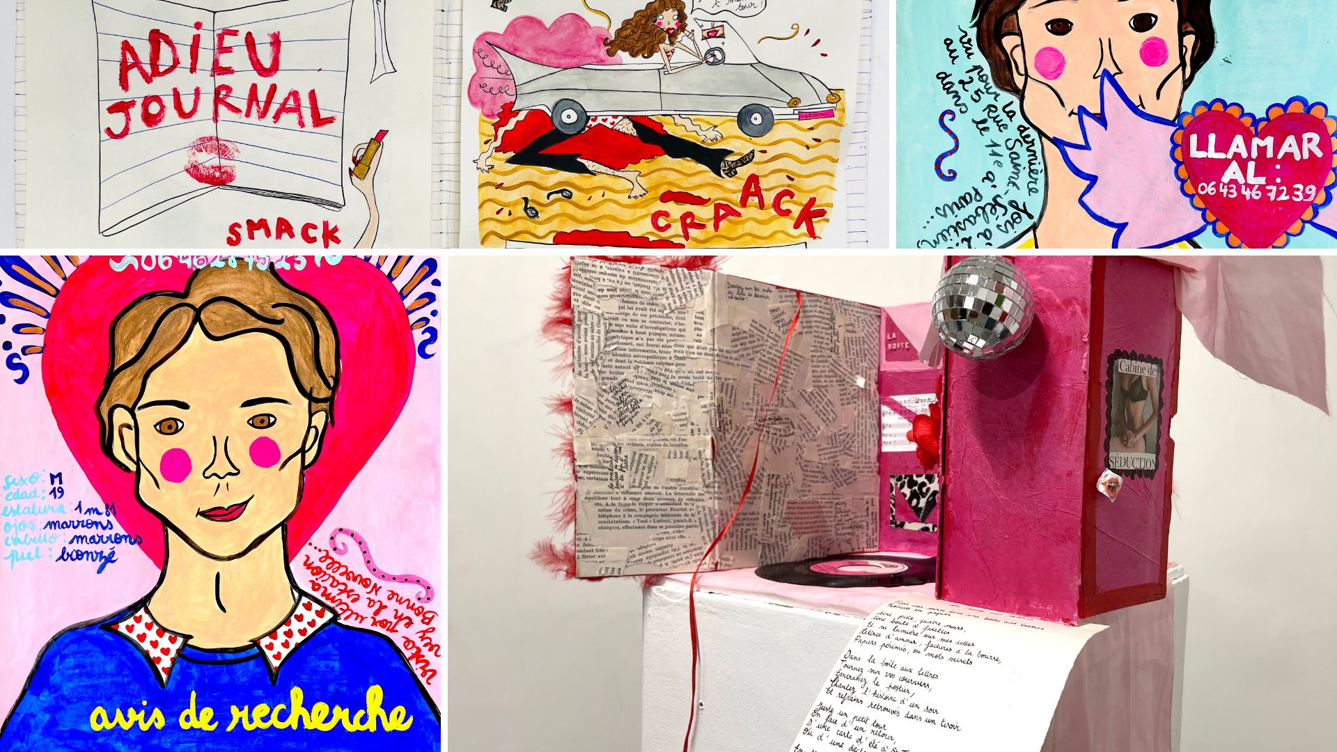 Vernissage Amalia - Mots de coeur (Ateliers ( )) - Tienda Esquipulas