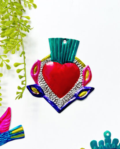 Coeur mexicain branches (Coeur ex voto scaled) - Tienda Esquipulas