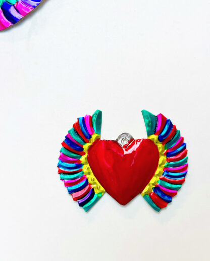 Coeur ex-voto ailé (Coeur ex voto scaled) - Tienda Esquipulas