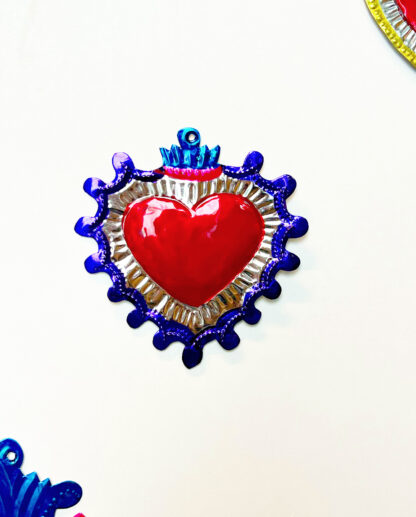 Coeur ex voto vagues (Coeur ex voto scaled) - Tienda Esquipulas