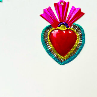 Trifoliate ex-voto heart