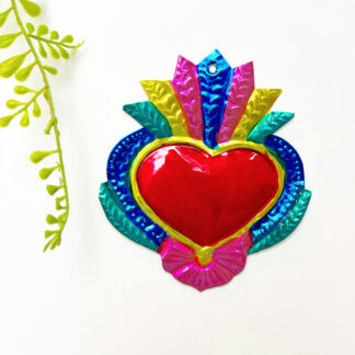 Cœur Bordé d'Épi grand (Coeur ex voto scaled) - Tienda Esquipulas