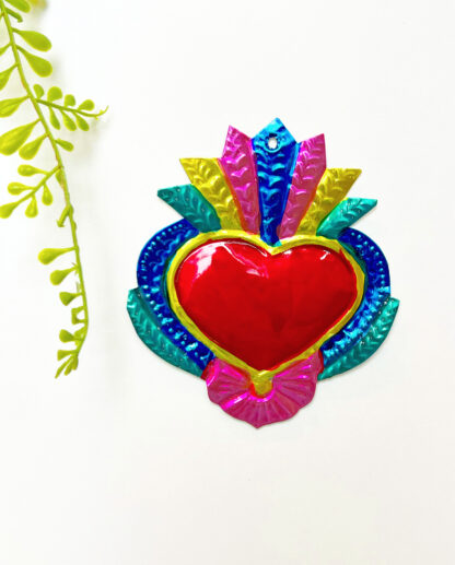 Cœur Bordé d'Épi grand (Coeur ex voto scaled) - Tienda Esquipulas