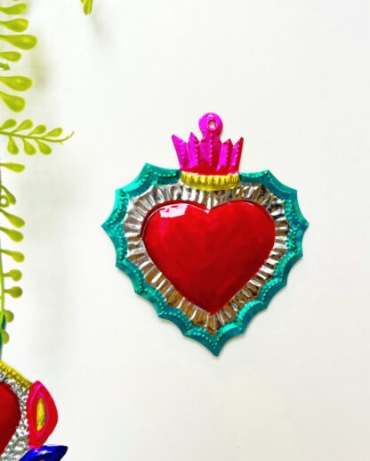 Coeur ex-voto Couronné (Coeur ex voto scaled) - Tienda Esquipulas