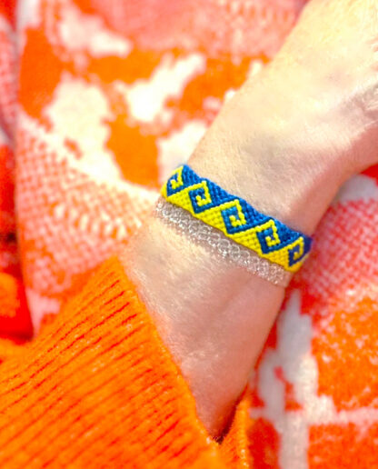 Electric Blue Lucky Bracelet (Bracelet porte bonheur) - Tienda Esquipulas