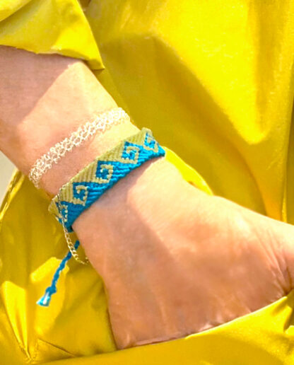 Sand & Cream Lucky Bracelet (Bracelet porte bonheur) - Tienda Esquipulas