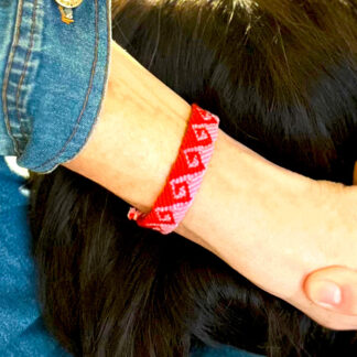Bracelet porte bonheur fraise (Bracelet porte bonheur) - Tienda Esquipulas