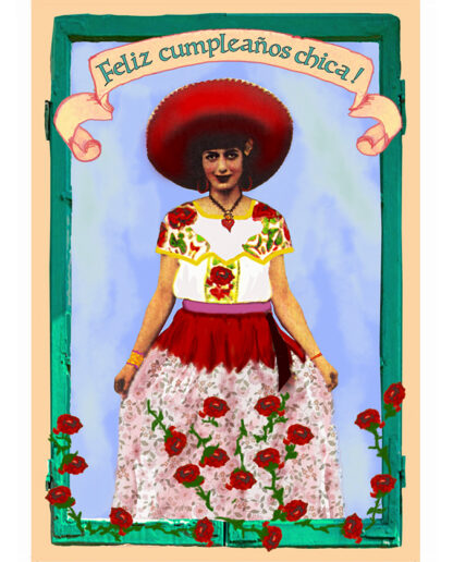 Carte postale Cumple chica (Carte postale cumple chica) - Tienda Esquipulas